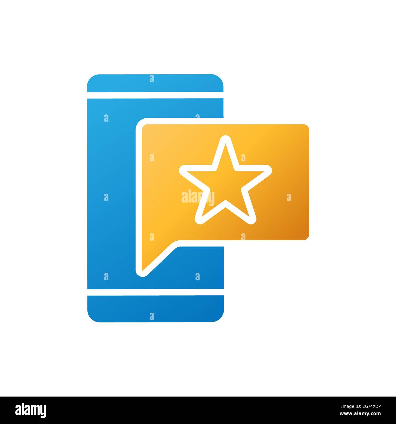 Rating, Review, or feedback icon vector illustration. Customer rating icon vector design template. Customer Review Feedback with Star vector icon desi Stock Vector