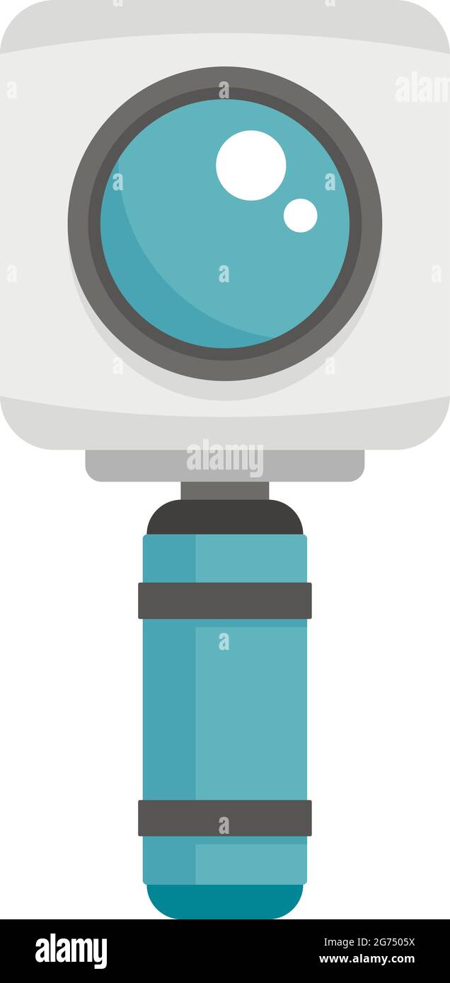 Underwater action camera icon flat isolated vector Stock Vector Image ...