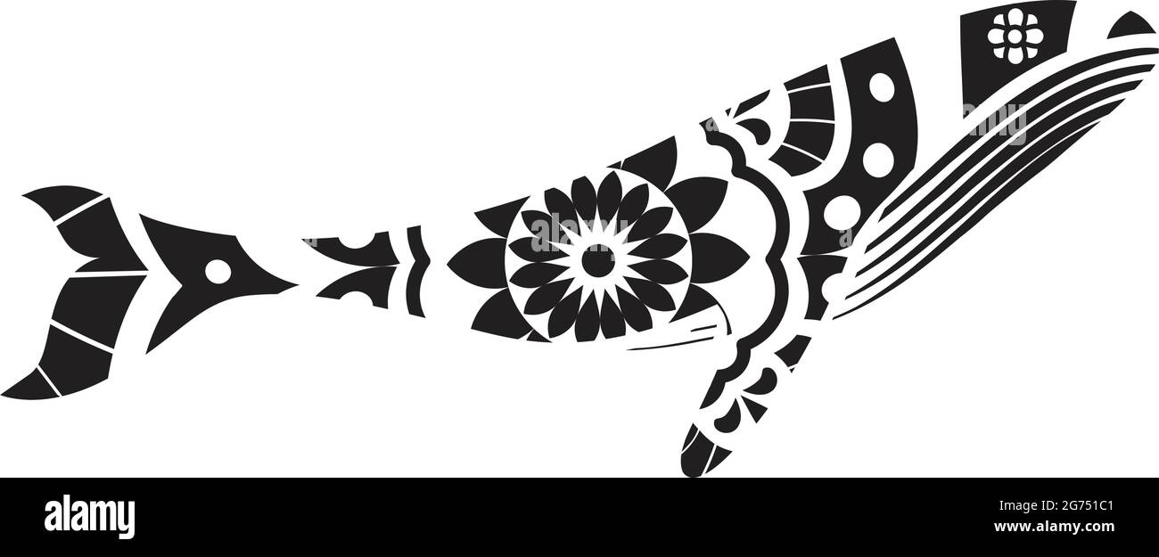 abstract humpback whale Stock Vector Image & Art - Alamy