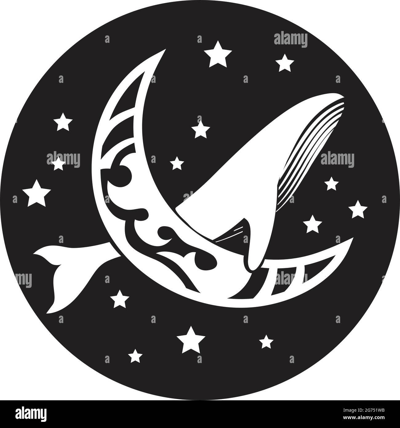 abstract humpback whale Stock Vector Image & Art - Alamy