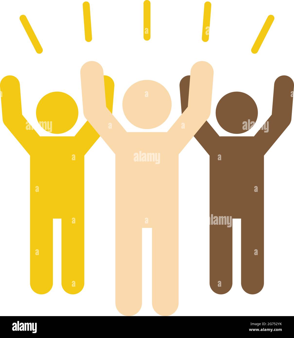 Crowdfunding icon flat isolated vector Stock Vector Image & Art - Alamy