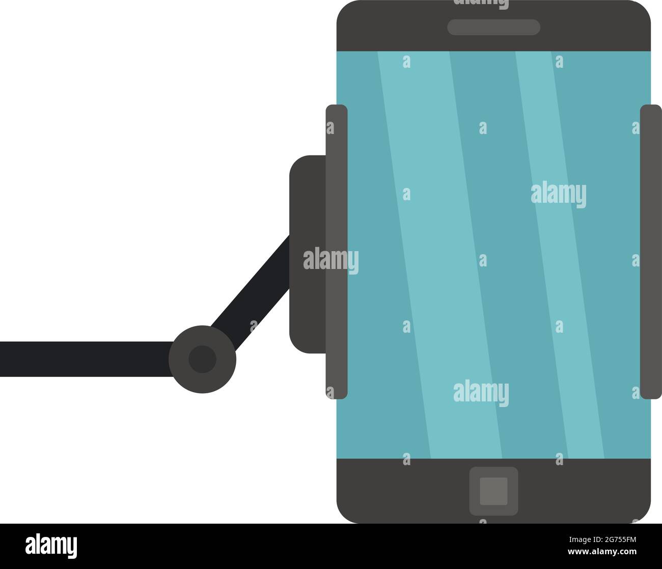 Phone hanger icon flat isolated vector Stock Vector Image & Art - Alamy