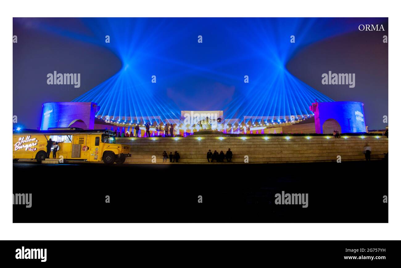 Katara tower Cut Out Stock Images & Pictures - Alamy