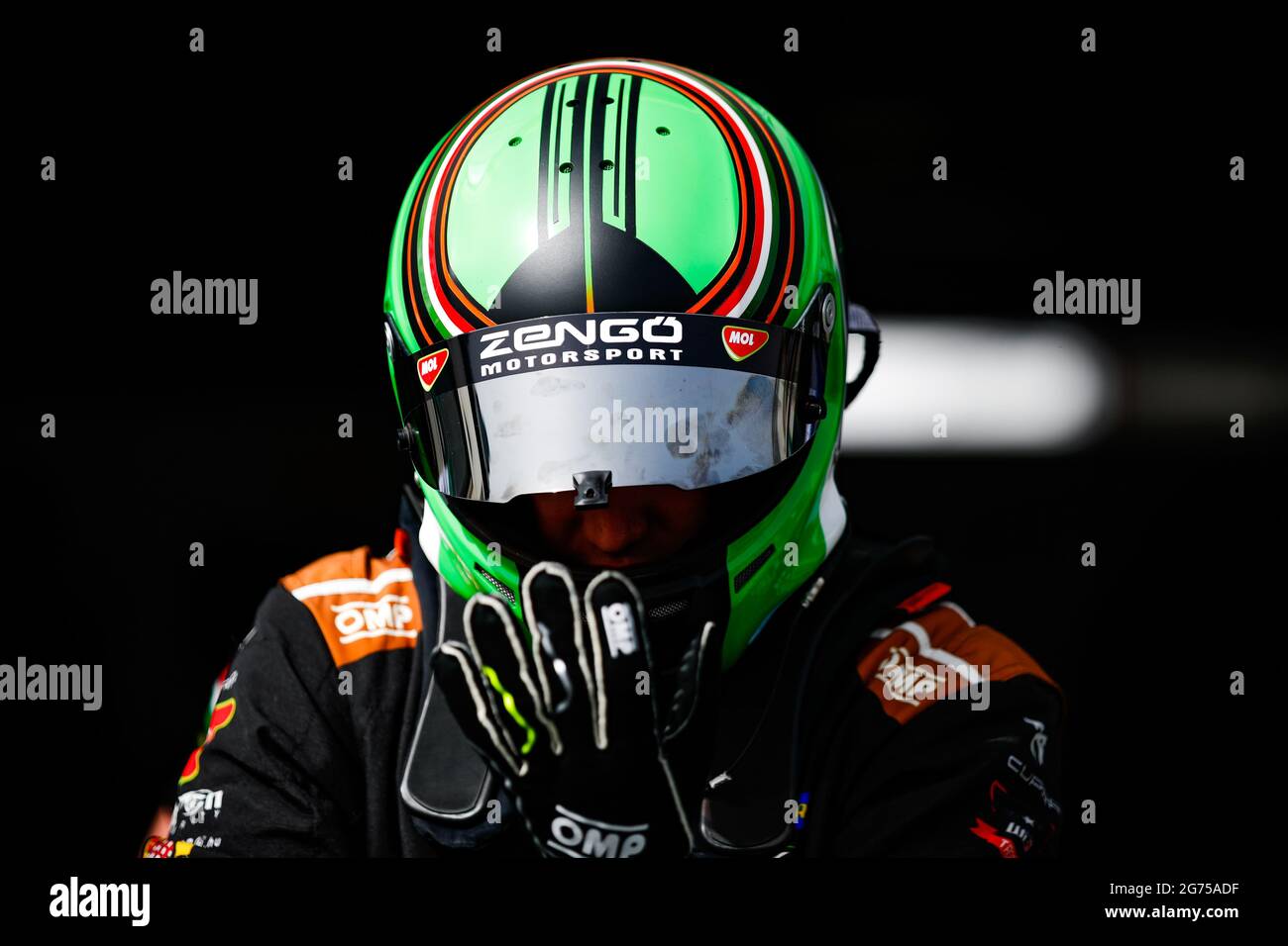 Boldizs Bence (hun), Zengo Motorsport Drivers' Academy, Cupa Leon Competicion TCR, portrait during the 2021 FIA WTCR Race of Spain, 3rd round of the 2021 FIA World Touring Car Cup, on the Ciudad del Motor de Aragon, from July 10 to 11, 2021 in Alcaniz, Spain - Photo Florent Gooden / DPPI Stock Photo