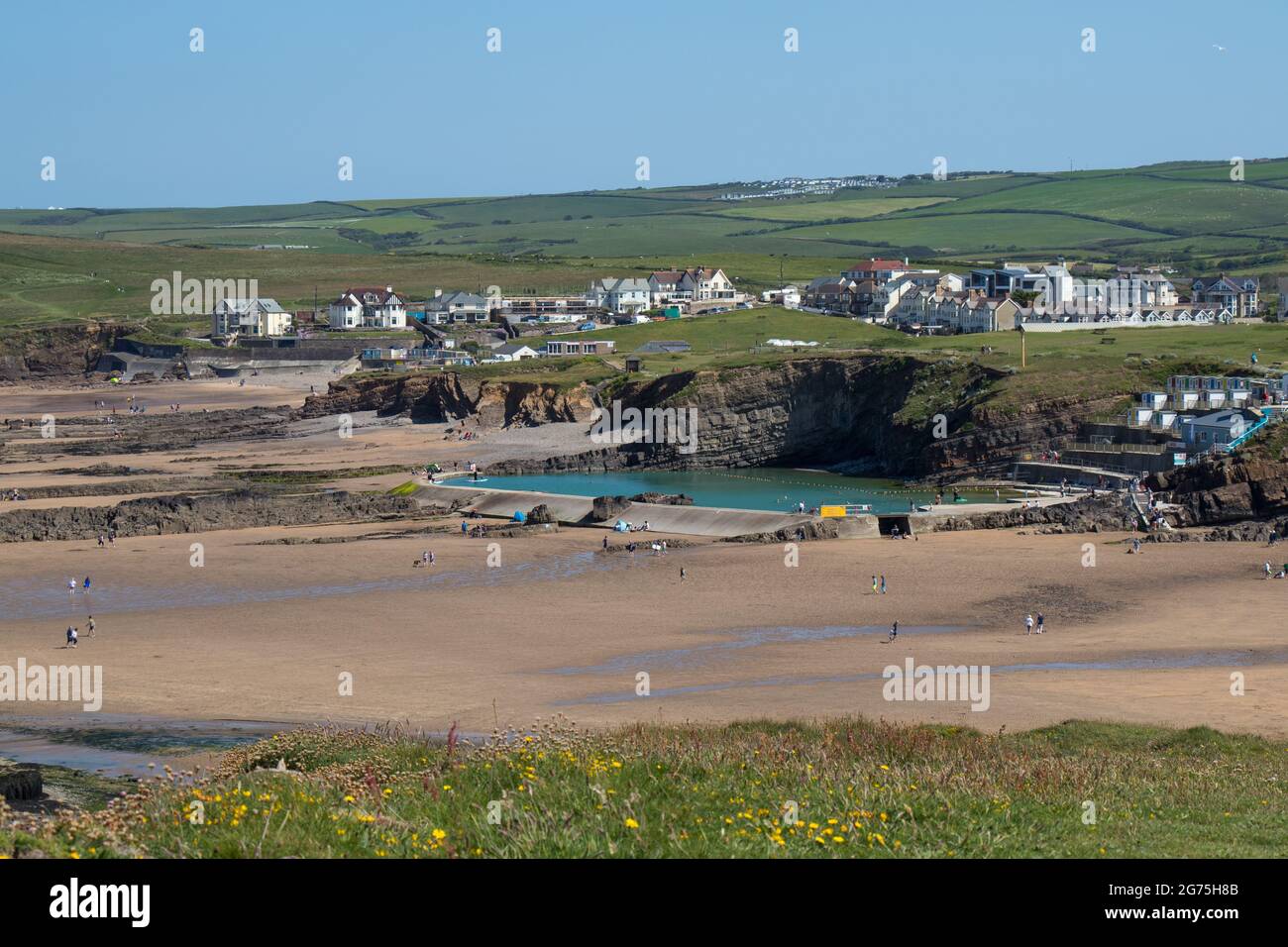 Bude sea pool hi-res stock photography and images - Alamy