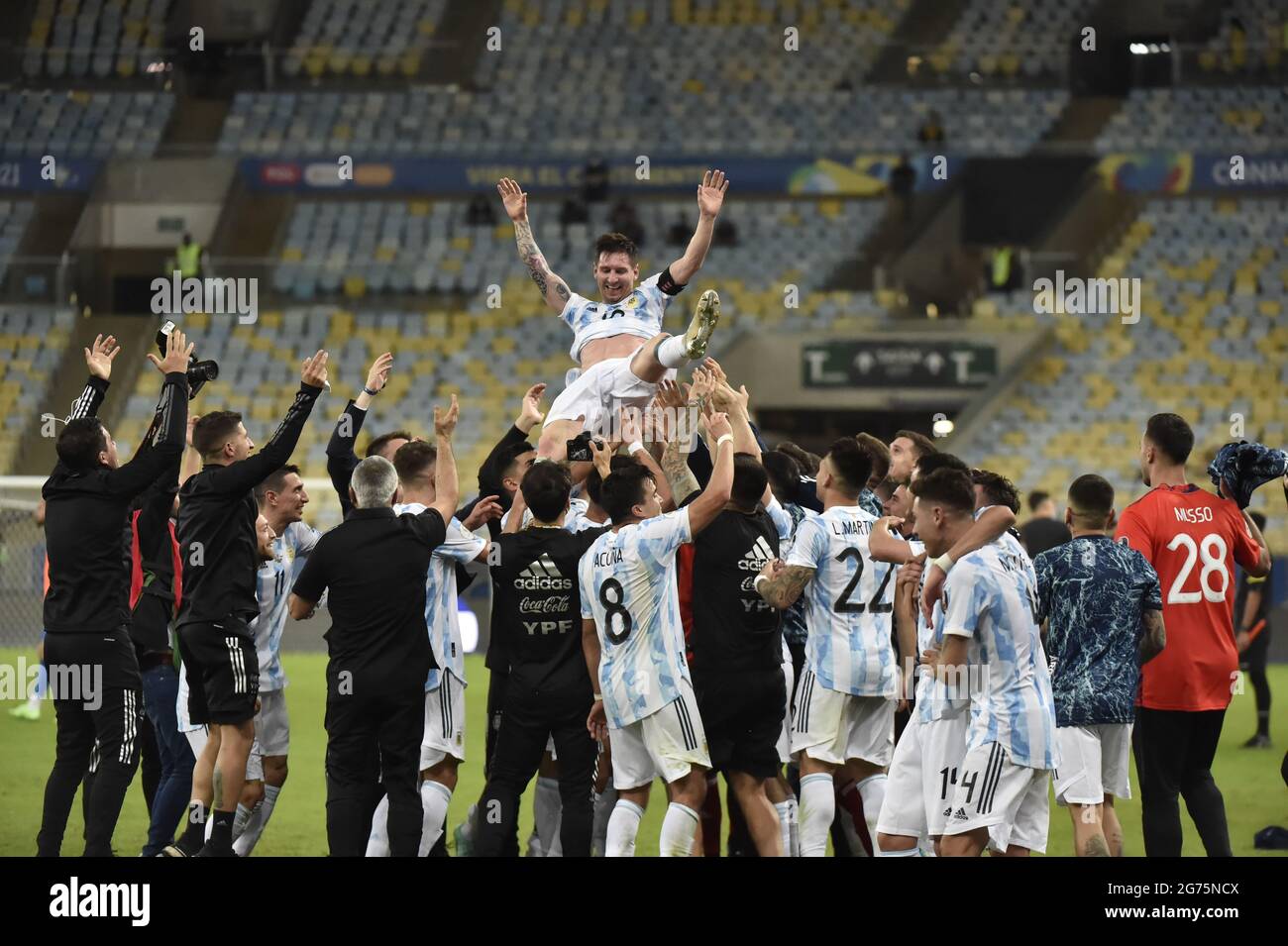 Celebration with messi hi-res stock photography and images - Page 3 - Alamy