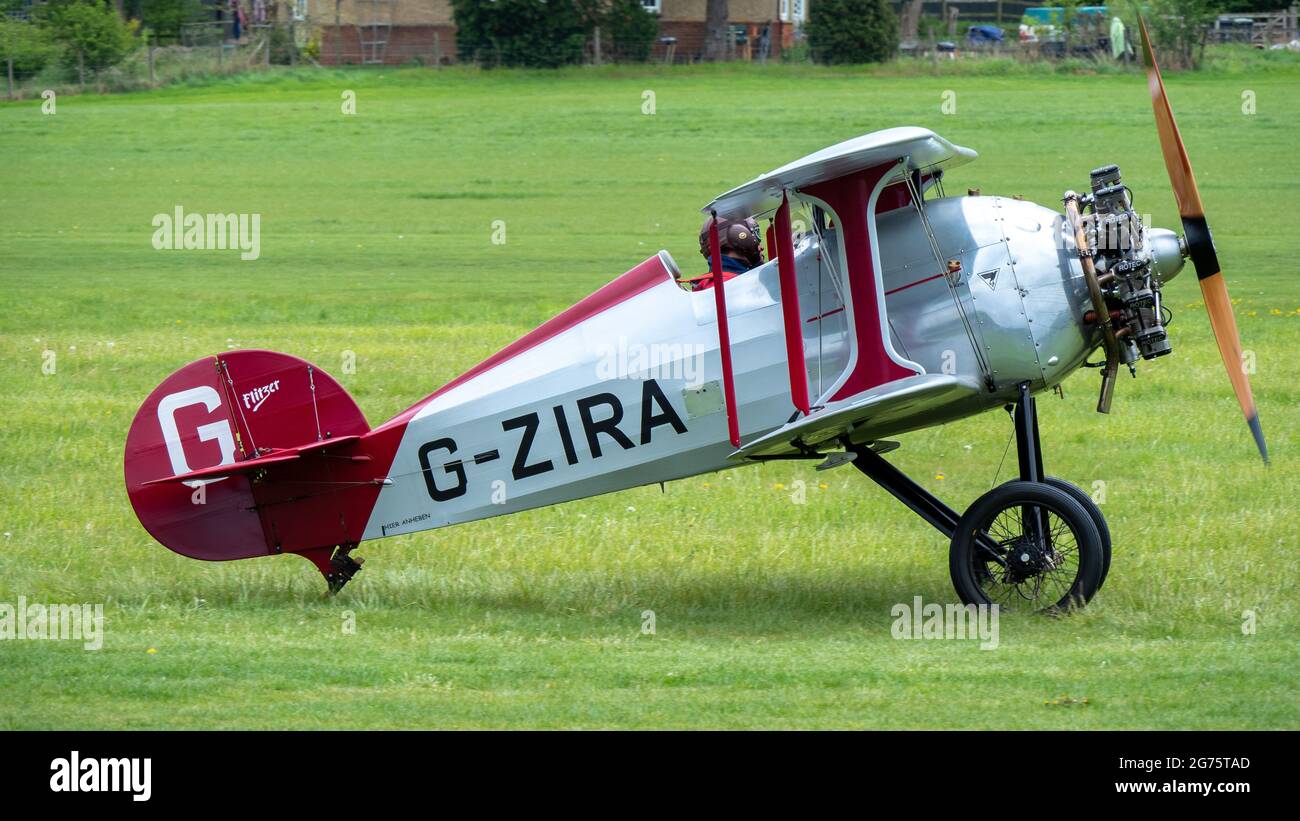 Z-1RA Stummelflitzer vintage aircraft Stock Photo