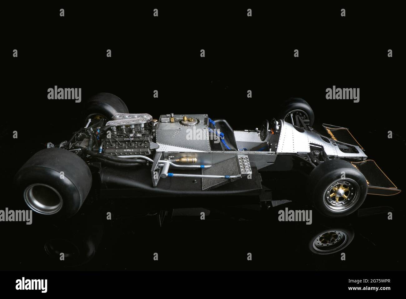 Lotus 19781979 F1 car Formula 1 model kit Tamiya Andretti Stock Photo