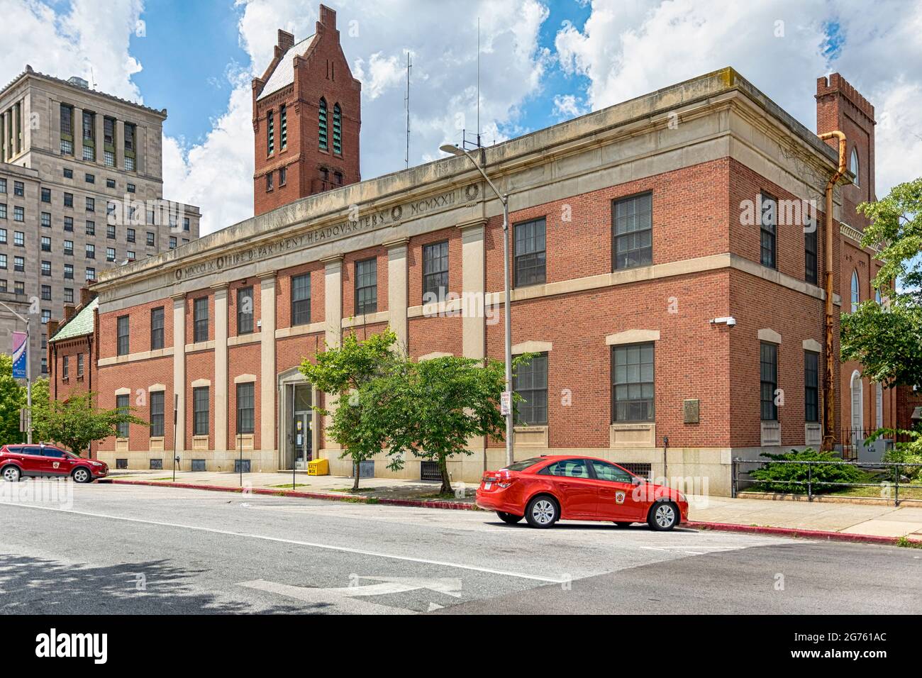 Baltimore fire department hi-res stock photography and images - Alamy