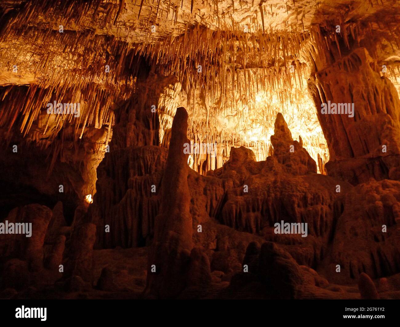 Cuevas del Drac, Mallorca Balearic Islands Stock Photo