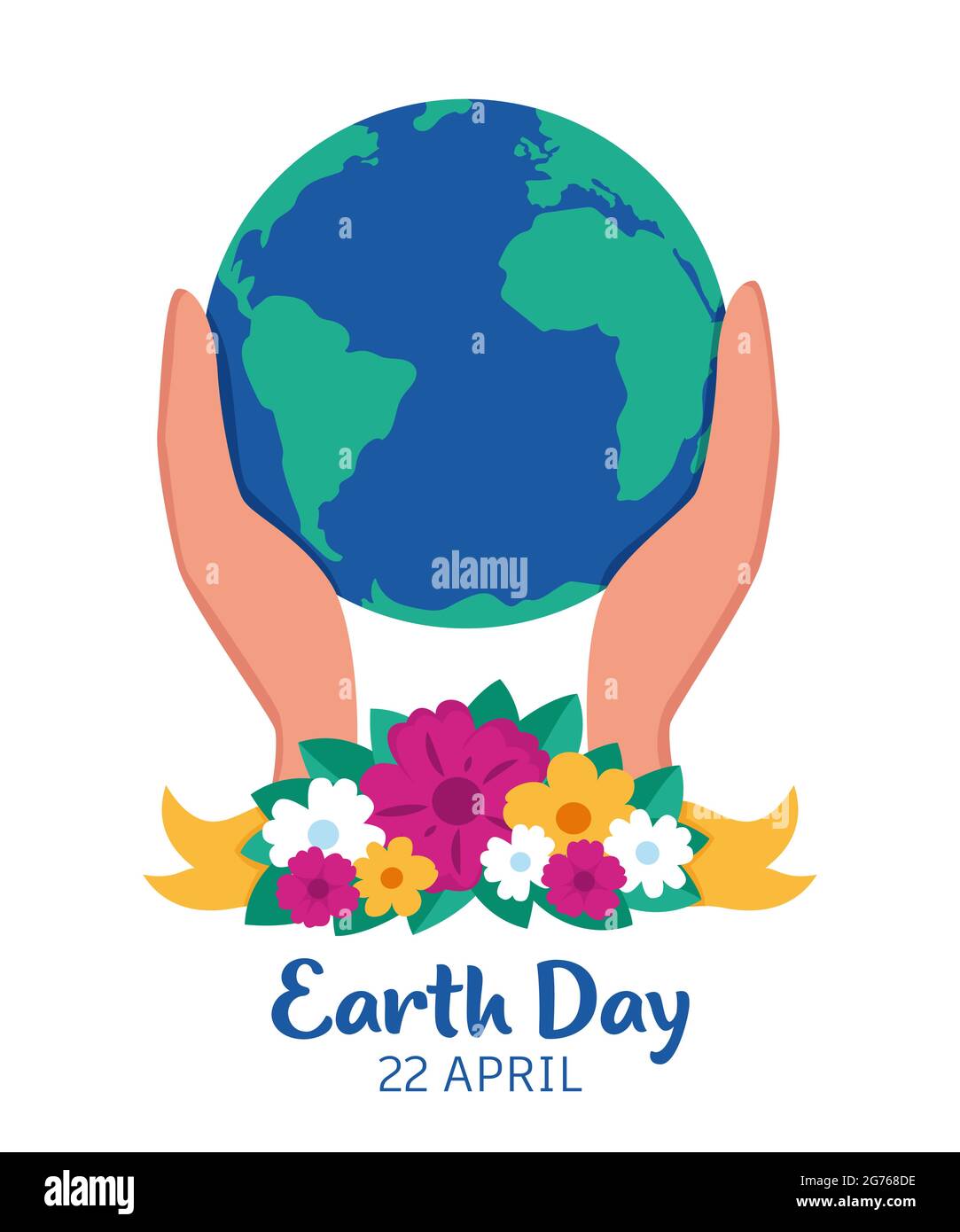 Happy Earth Day Card Earth Planet With Flowers Planet Earth In Caring Hands 22 Of April Hands Holding Earth Ball Save The Planet Flat Style Vect Stock Vector Image Art Alamy Happy Earth Day Card Earth Planet With Flowers Planet Earth In Caring Hands 22 Of April Hands Holding Earth Ball Save The Planet Flat Style Vect Stock Vector Image Art Alamy
