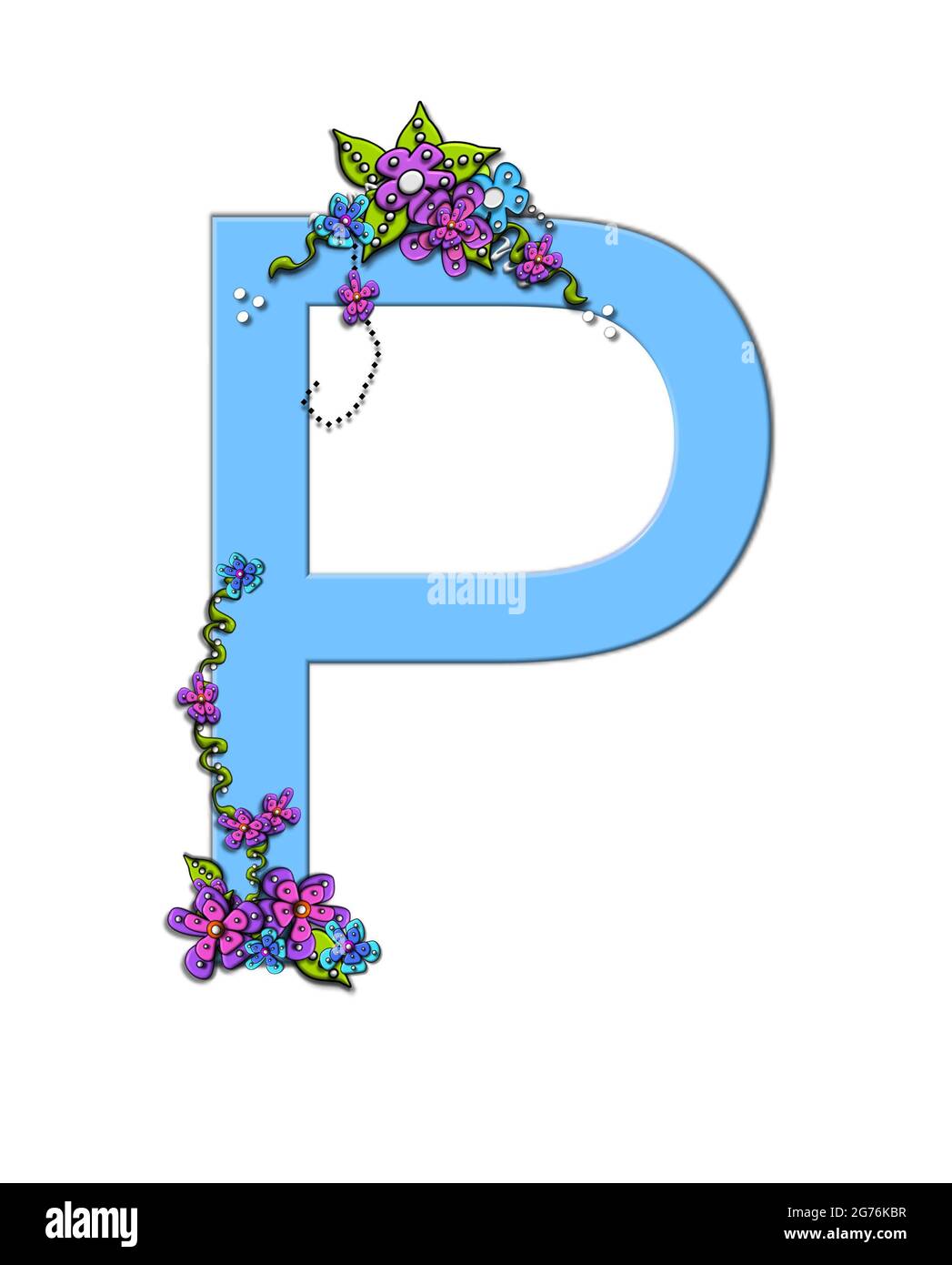 Letter P Flowers High Resolution Stock Photography and Images - Alamy