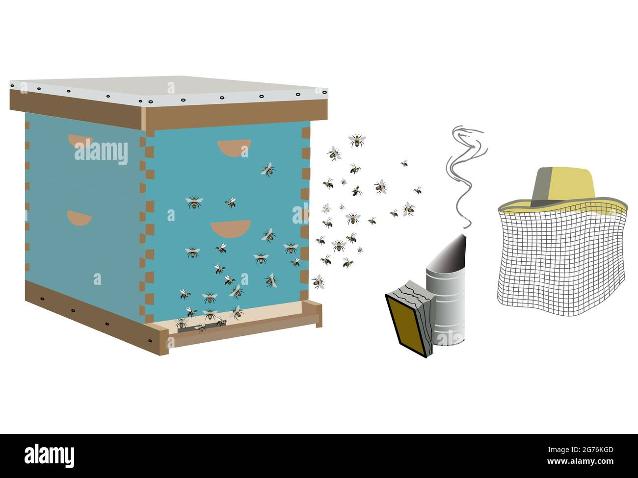 Beehive shape Cut Out Stock Images & Pictures - Alamy