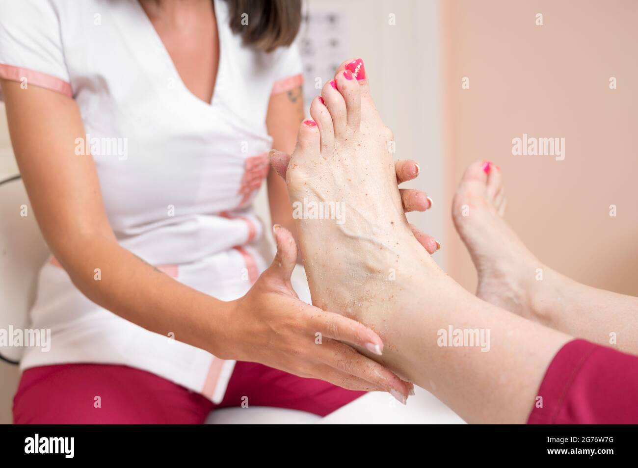 Pedicure Dead Skin Remover Feet Care Woman Stock Photo - Image of  lifestyle, nail: 61775090