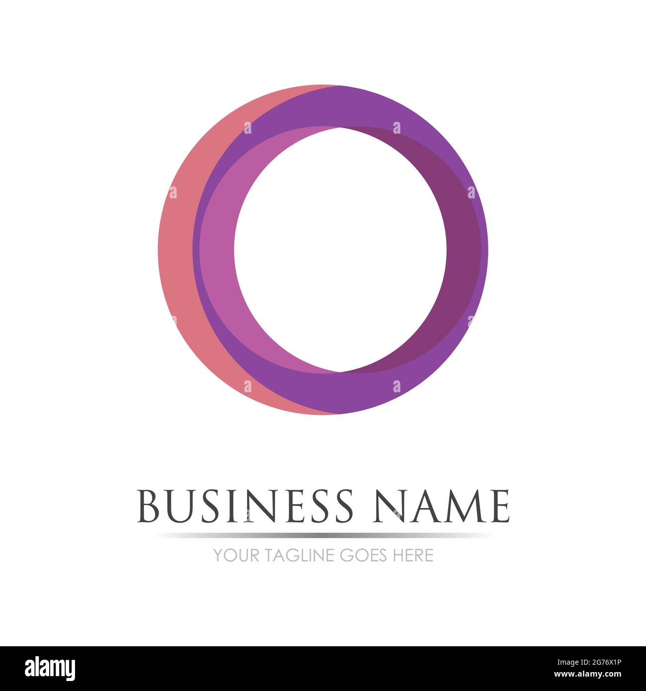 Letter O Business corporate abstract unity vector logo design template ...