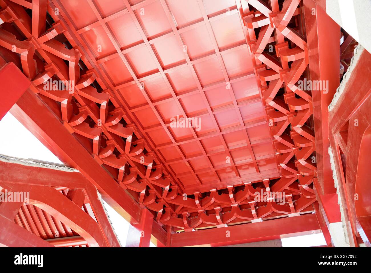 Ceiling detail with chinese art hi-res stock photography and images - Alamy