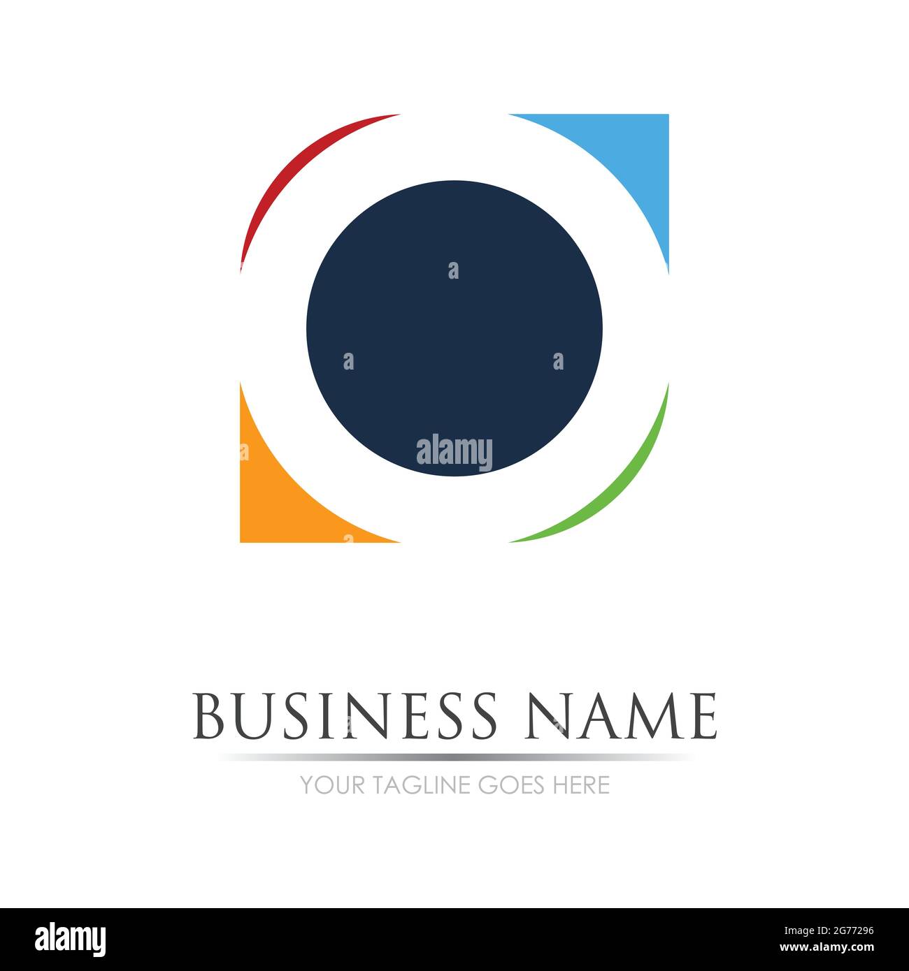 Letter O Business corporate abstract unity vector logo design template ...