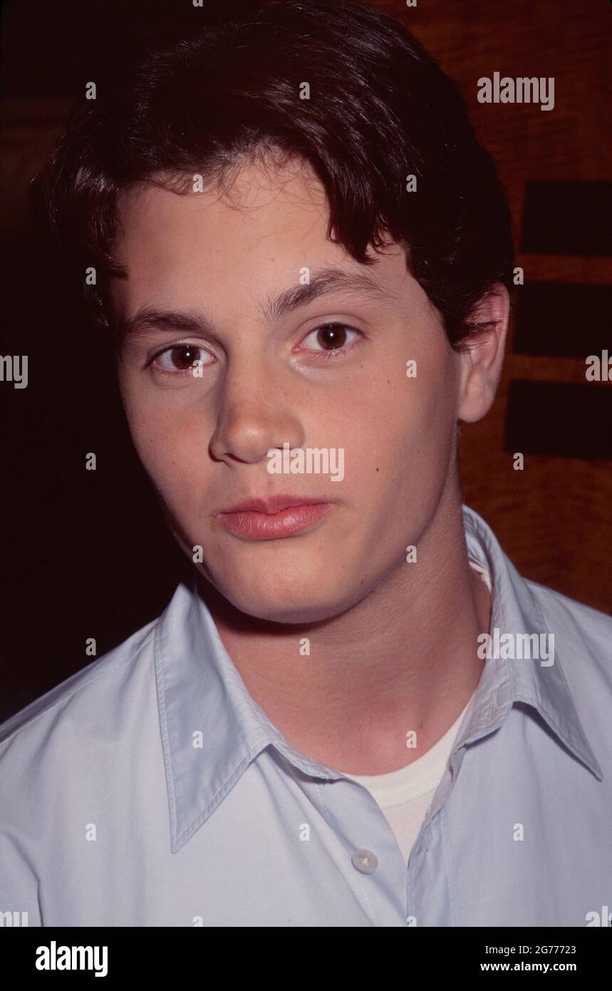 Penn Badgley attends WB Upfront 2002 at the Sheraton Hotel in New York City on May 14, 2002.  Photo Credit: Henry McGee/MediaPunch Stock Photo