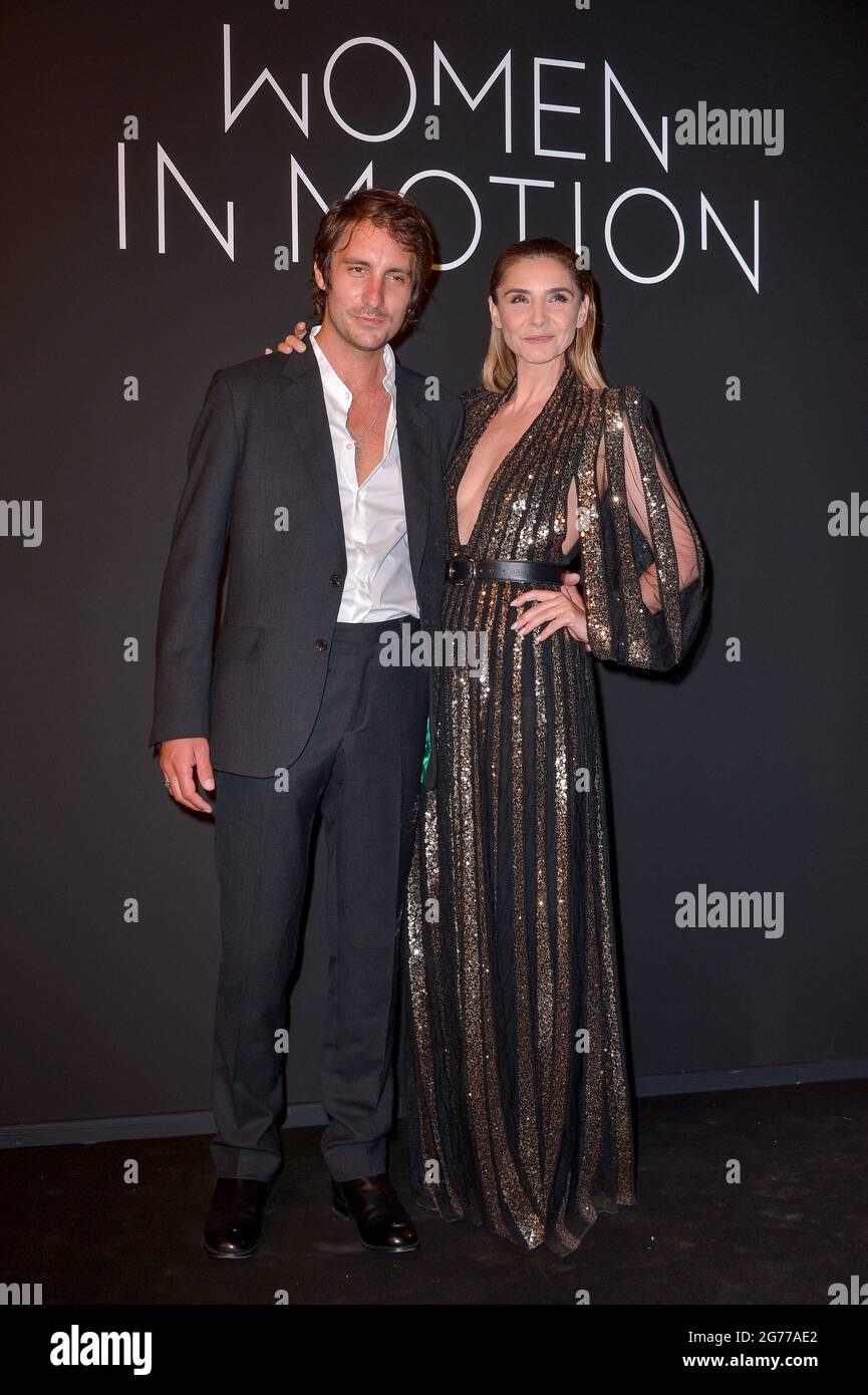 Clotilde Courau attending the Kering Women In Motion Awards ahead of