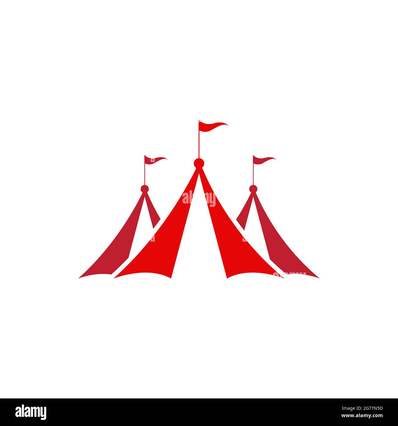 Circus element vector illustration design template Stock Vector Image ...