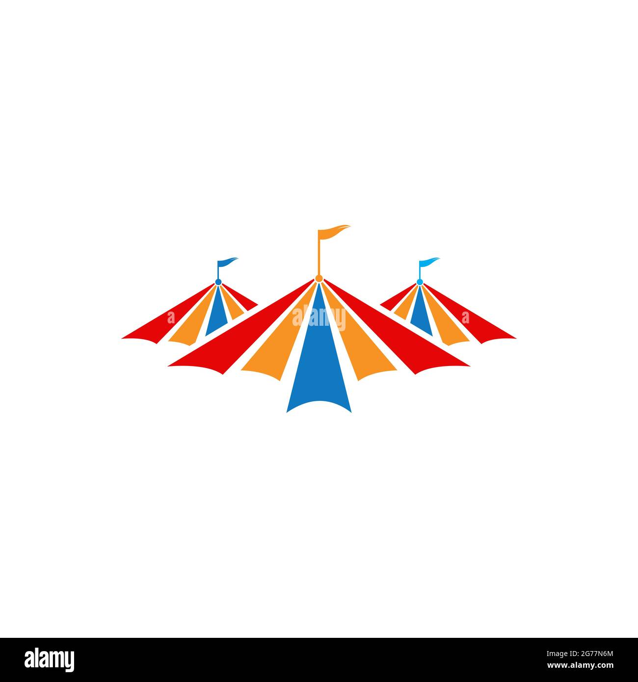 Circus element vector illustration design template Stock Vector Image ...