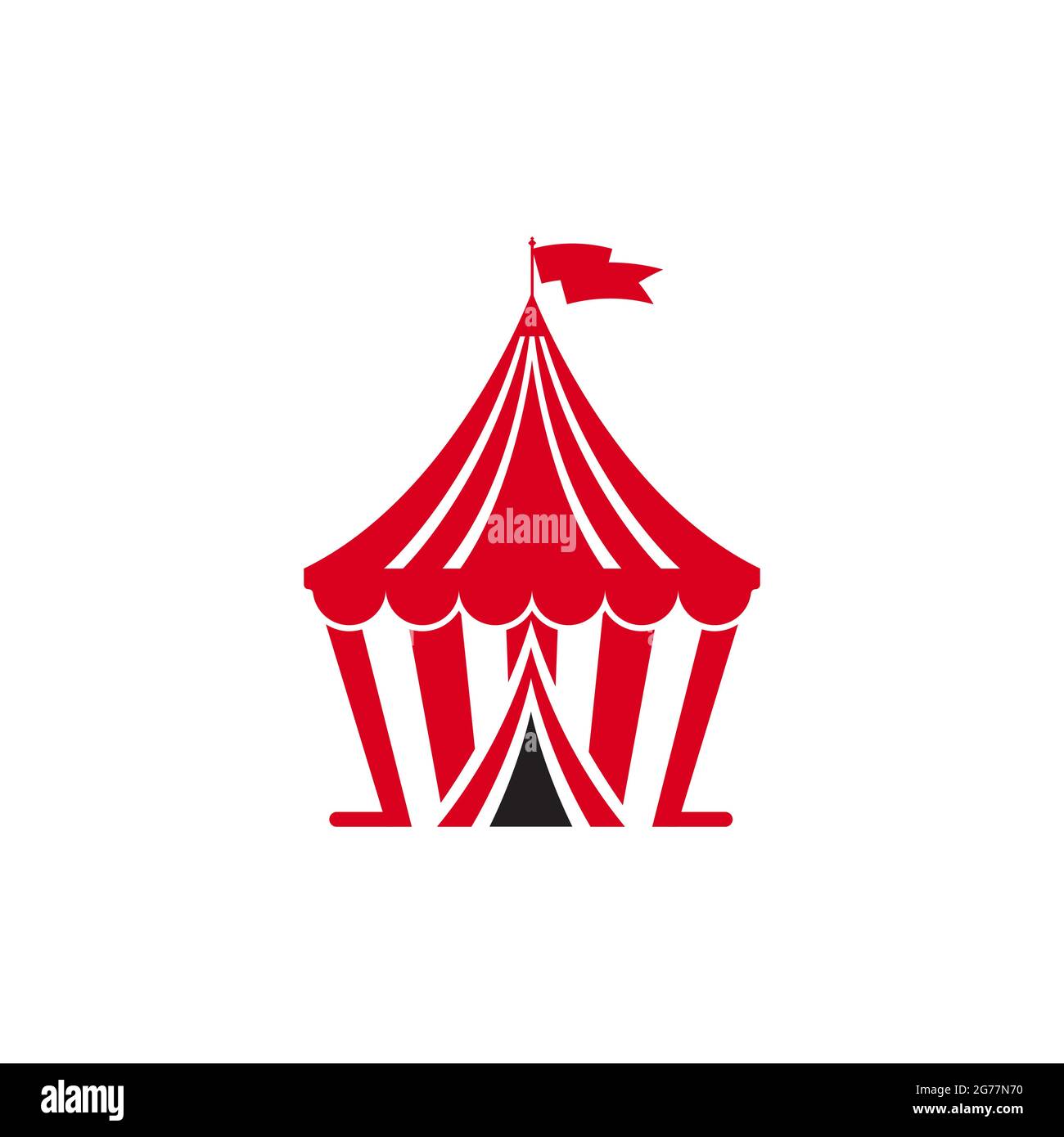 Circus element vector illustration design template Stock Vector Image ...