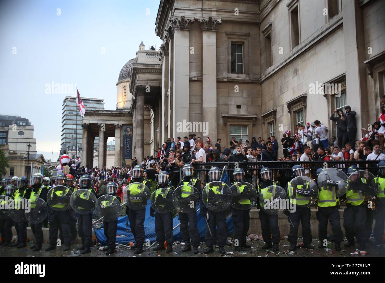 Football Fans Riot Soccer football police security fan hi-res stock photography and images ...
