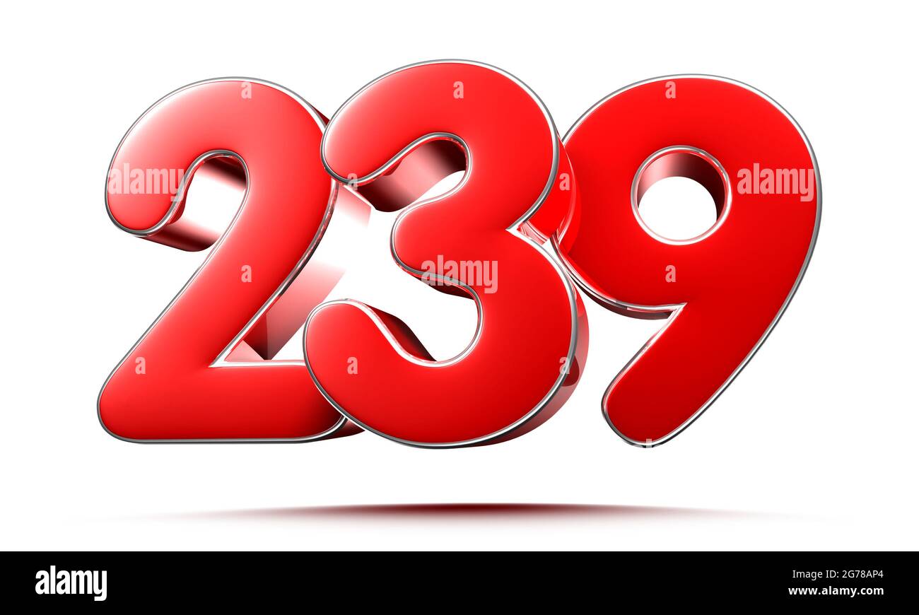 Number 239 Cut Out Stock Images & Pictures - Alamy