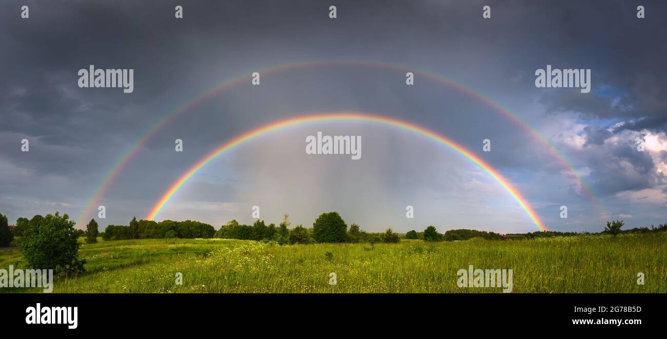 Rural landscape stormy weather hi-res stock photography and images - Alamy