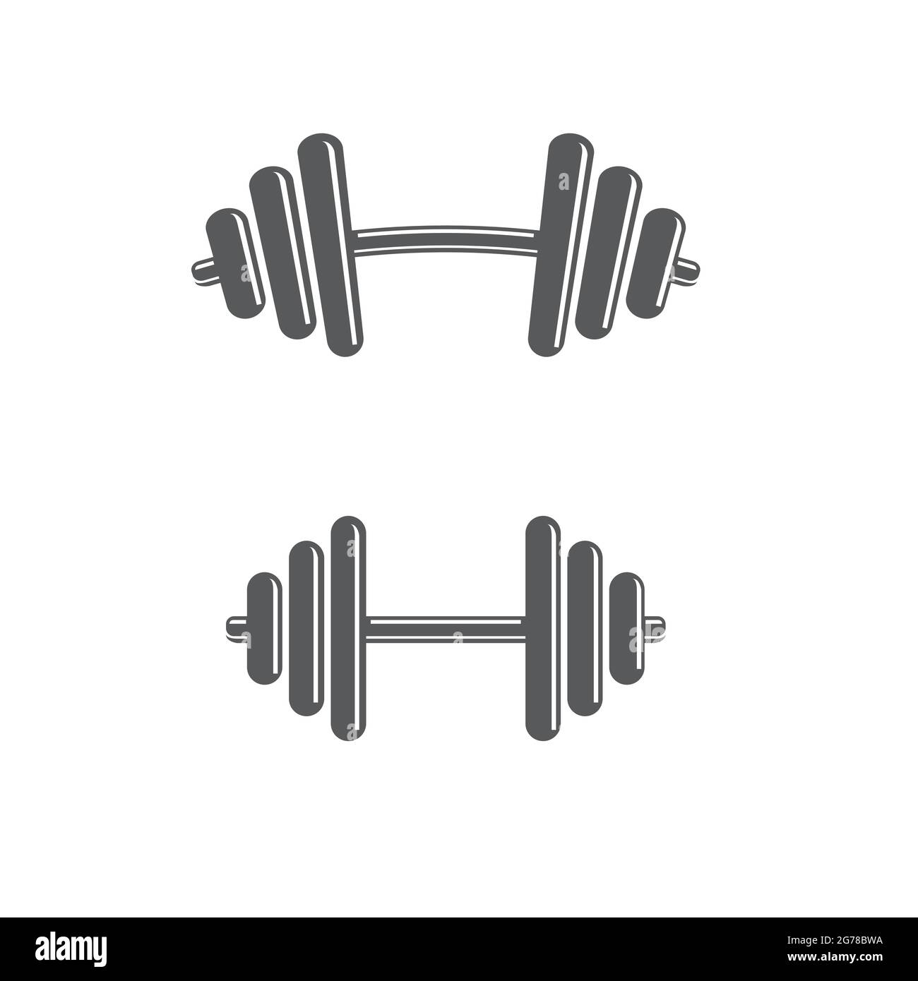 Vector object and Icons for Sport Label, Gym Badge, Fitness Logo Design