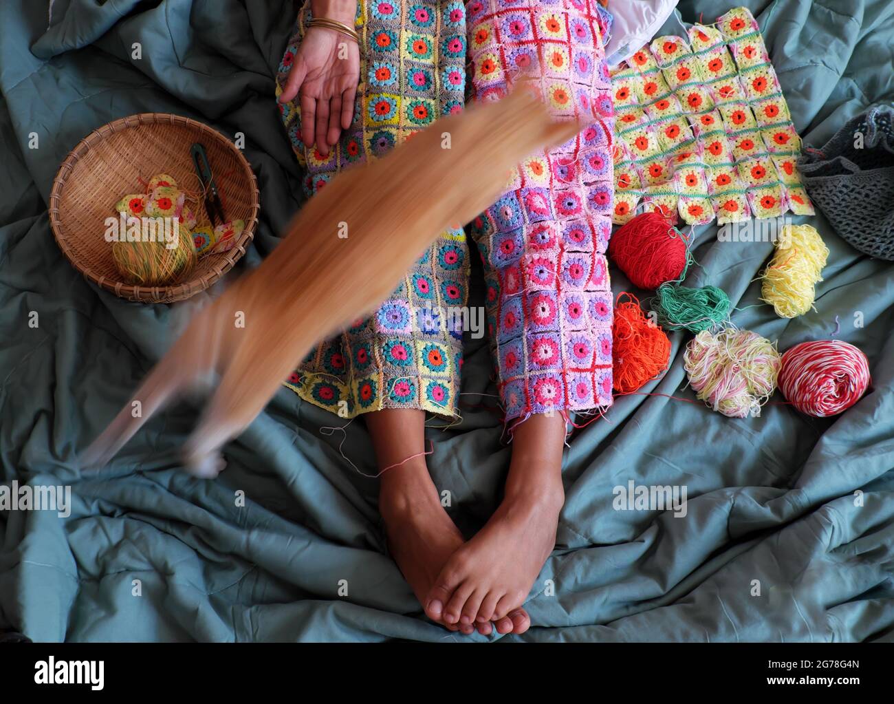 Colorful legs hi-res stock photography and images - Alamy