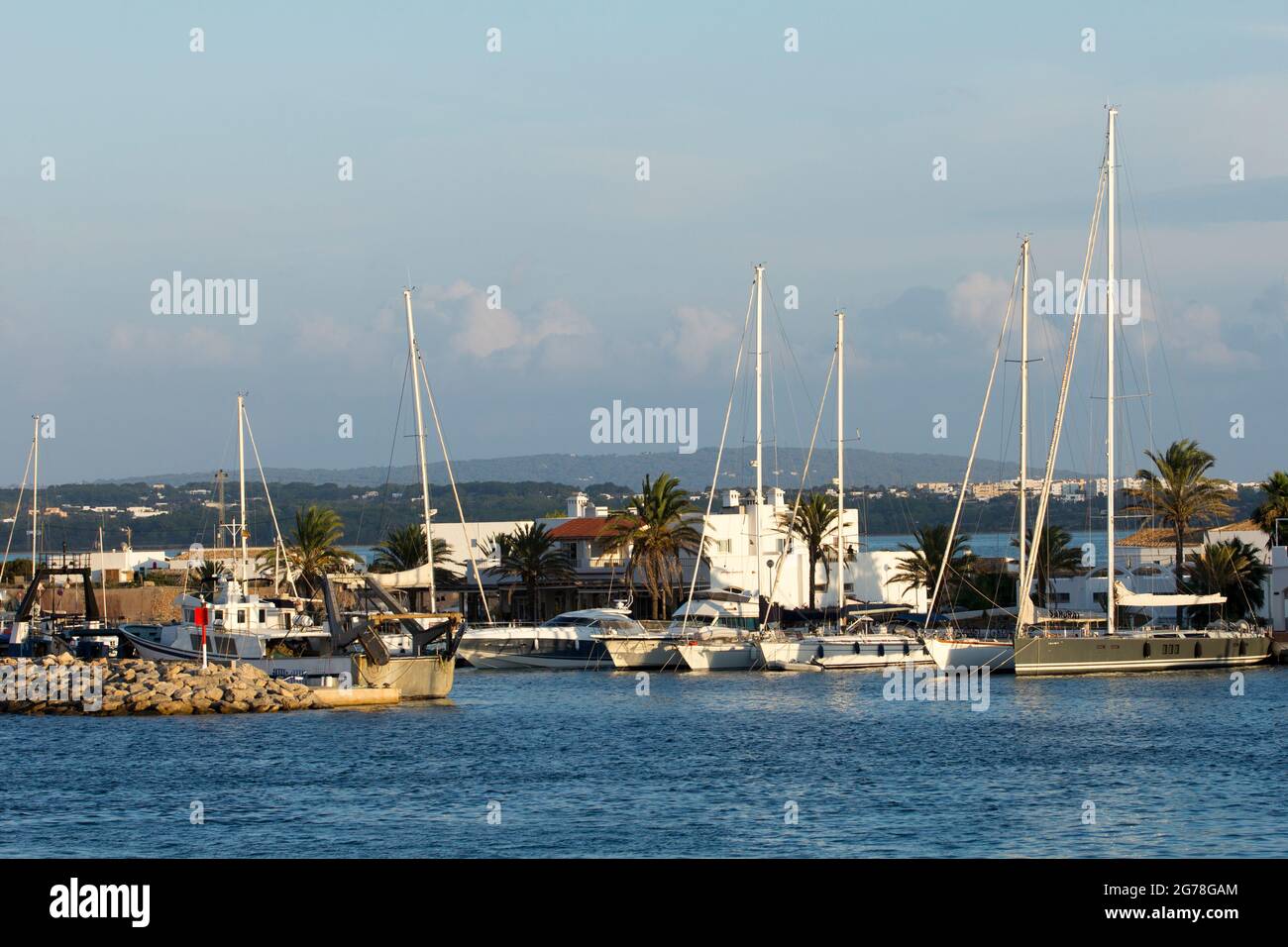 Port La Savina Formentera Stock Photo Alamy