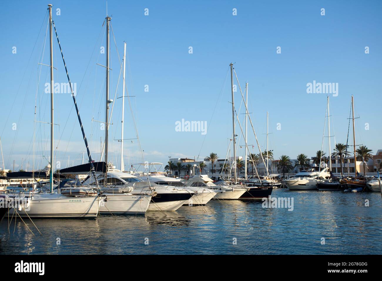 Port La Savina Formentera Stock Photo Alamy