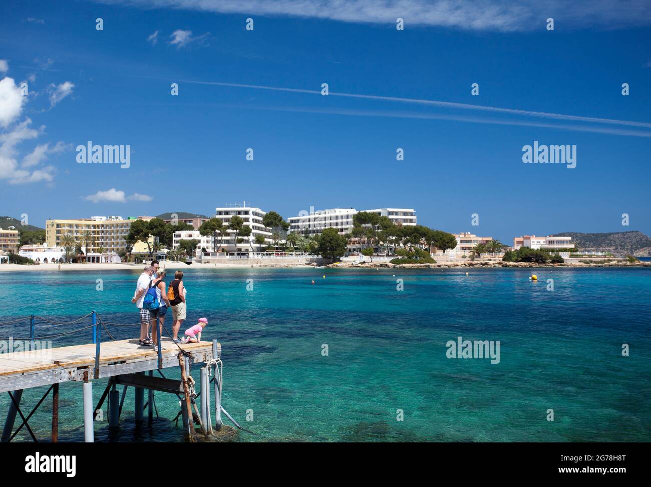Port, Es Canar, Ibiza Stock Photo - Alamy