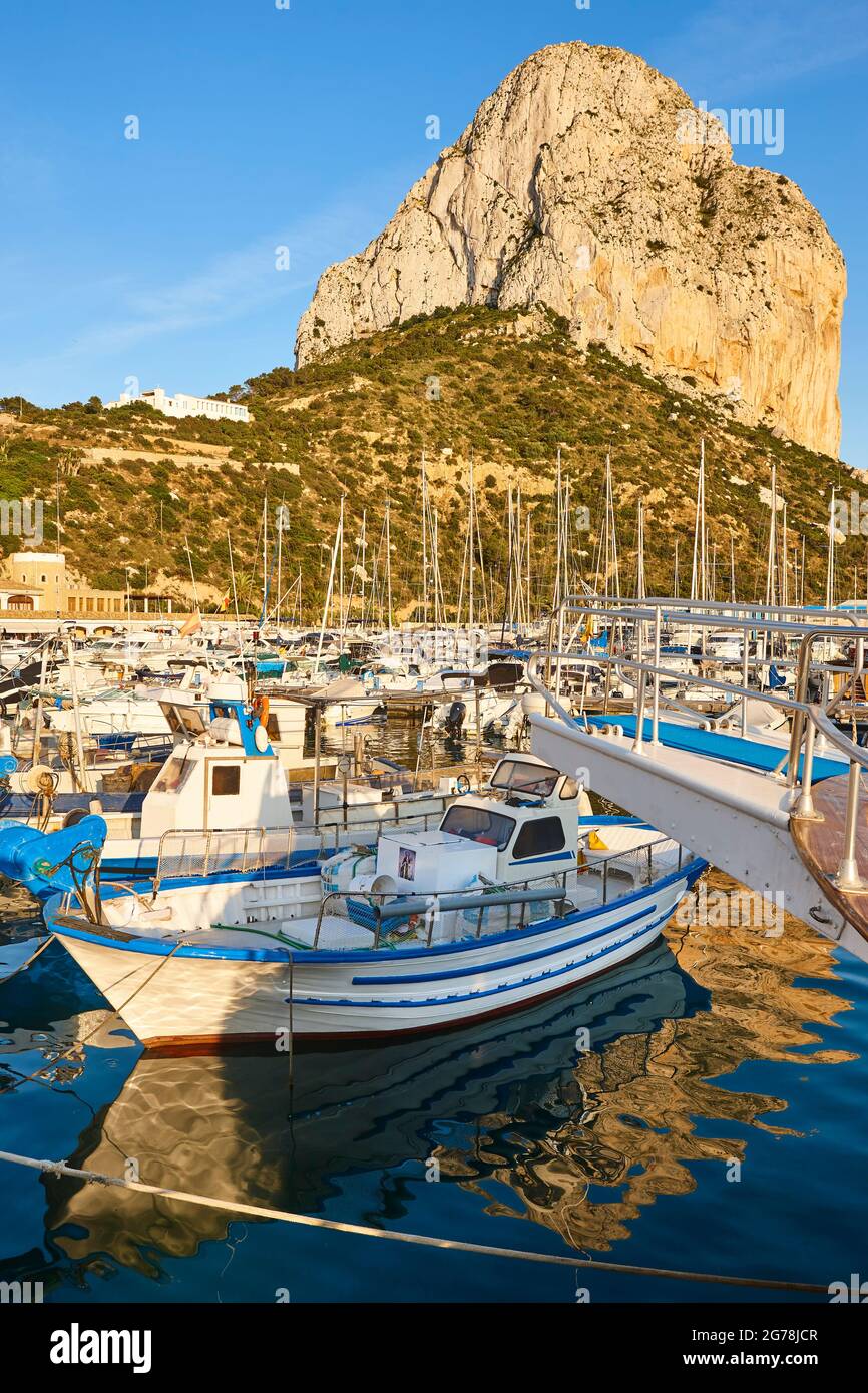 Port de calpe hi-res stock photography and images - Alamy