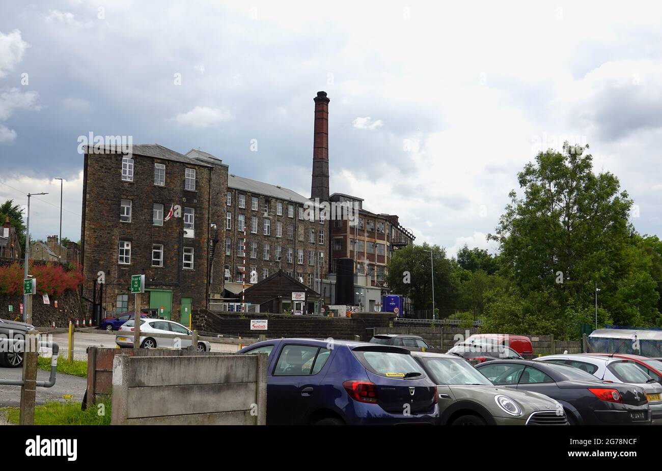 Swizzels factory in New Mills , Derbyshire Stock Photo Alamy