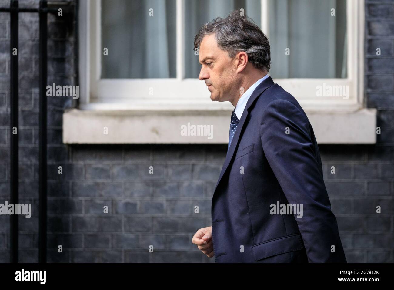 Julian Smith MP, British Conservative Party politician, Julian Smith, Northern Ireland Secretary in May government, in Downing Street, Westminster Stock Photo