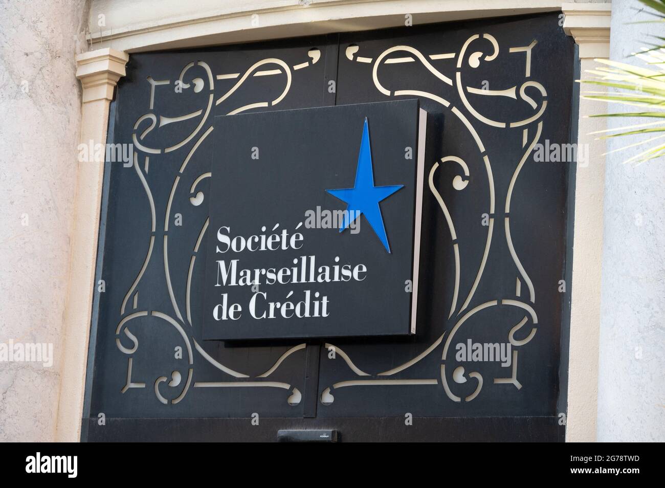 Bank Card: Visa (Societe Marseillaise de Credit, FranceCol:FR-VI-0180