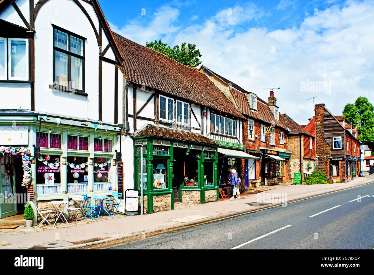 Otford Village, Kent, England Stock Photo