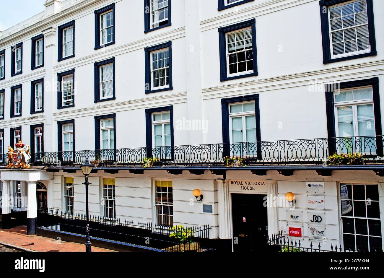 Royal Victoria House, The Pantiles, Tunbridge Wells, Kent, England