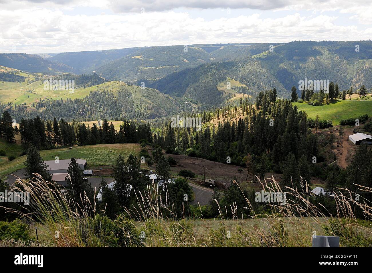 juliaetta /Latah county /Idaho Business and agriculture life in Julietta souning Latah county