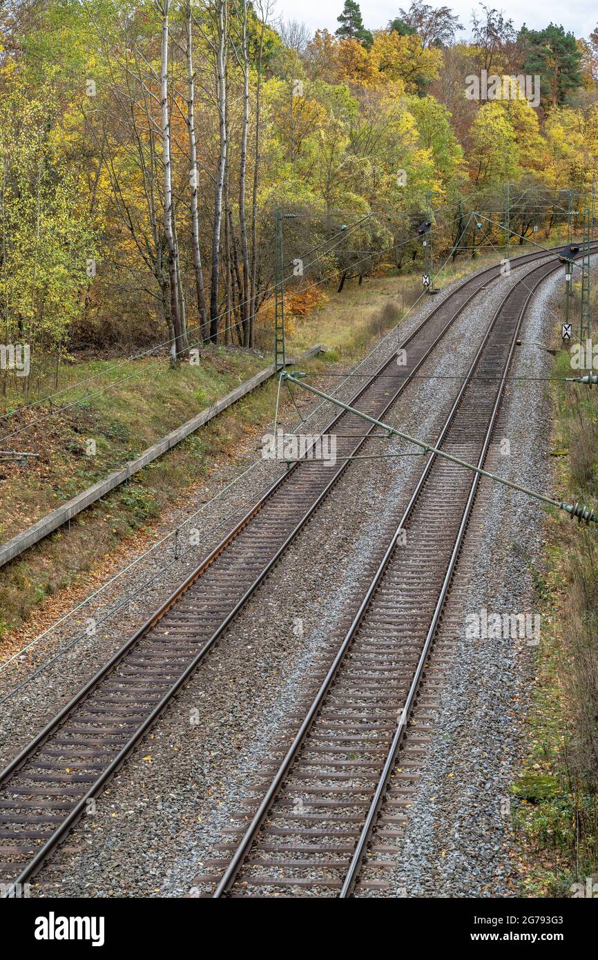 Stuttgart forest train hi-res stock photography and images - Alamy
