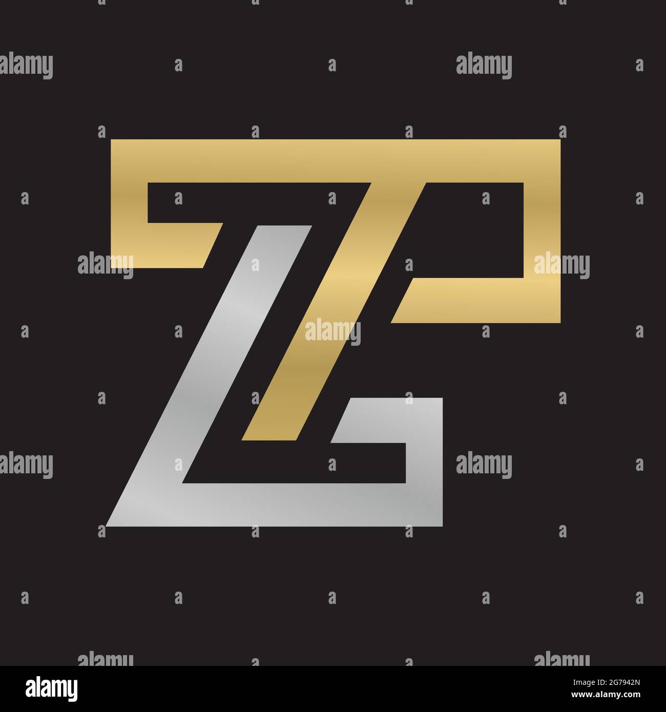 Alphabet Initials logo PZ, ZP, Z and P Stock Vector Image & Art - Alamy