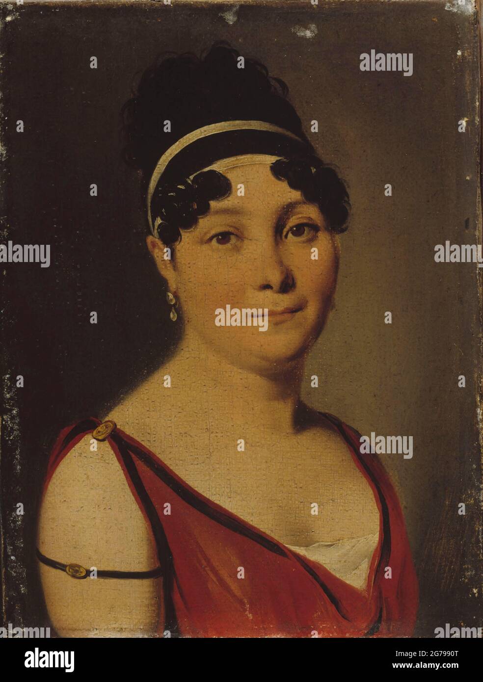 Portrait of the opera singer Caroline Branchu (1780-1850). Museum: Musée Carnavalet, Paris. Author: Louis-Leopold Boilly. Stock Photo