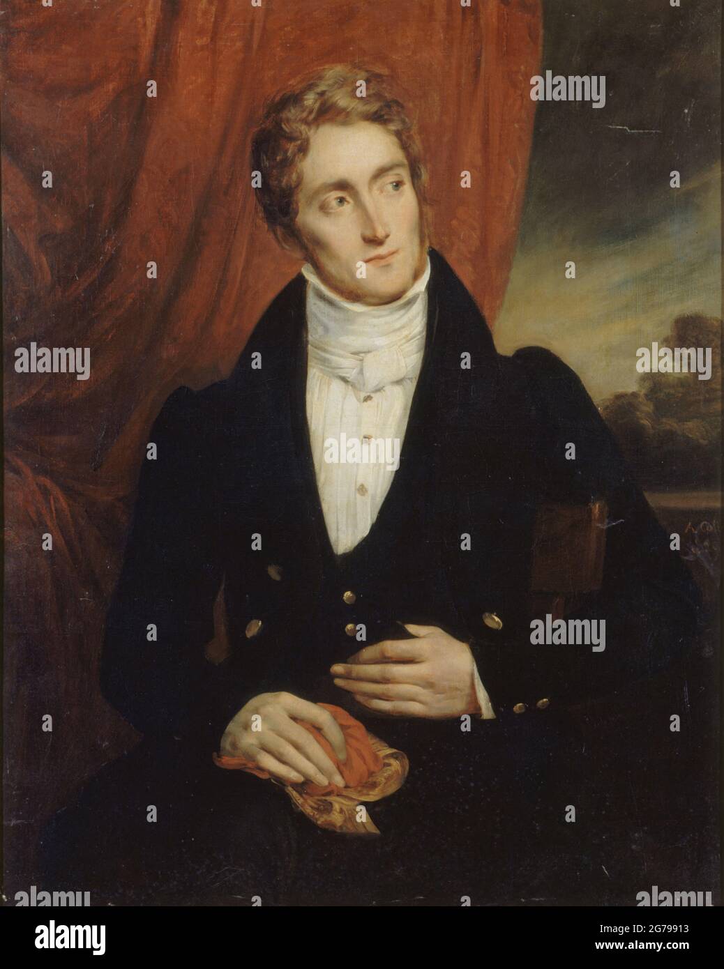 Portrait of Jean-Georges Farcy (1800-1830). Museum: Musée Carnavalet ...