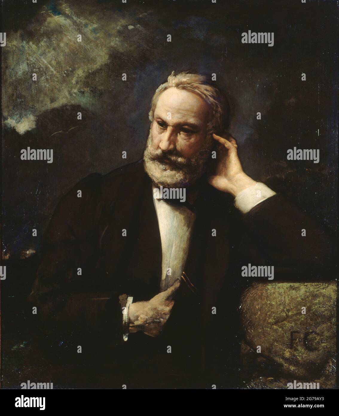 Portrait of Victor Hugo (18021885). Museum Maison de Victor Hugo