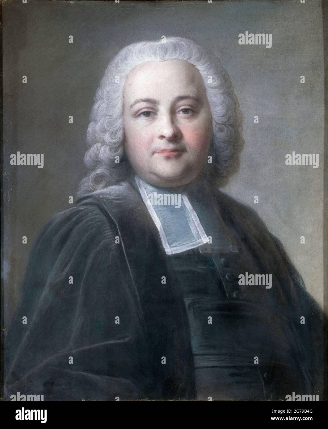 Portrait of Guillaume-Chrétien de Lamoignon de Malesherbes (1721-1794). Museum: Musée Carnavalet, Paris. Author: JEAN VALADE. Stock Photo
