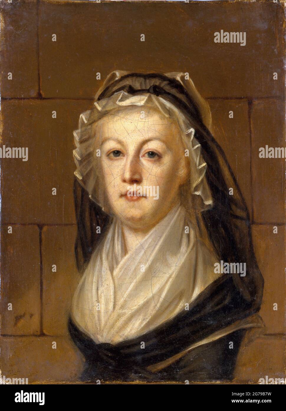 Marie Antoinette at the Conciergerie. Museum: Musée Carnavalet, Paris. Author: Alexandre Kucharski. Stock Photo