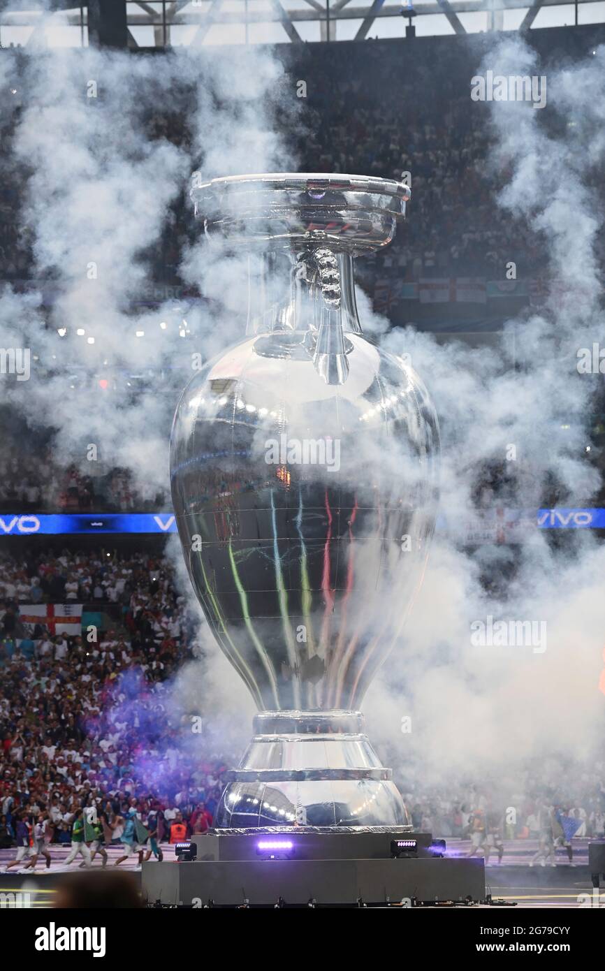 London Uk 11th July 2021 Closing Ceremony Xxl Cup Trophy Trophy Final Game M51 Italy Ita England Eng On 07 11 2021 In London Wembley Stadium Soccer Euro 2020 From 11 06 2021 11 07 2021 Photo Marvin Guengoer Ges Pool