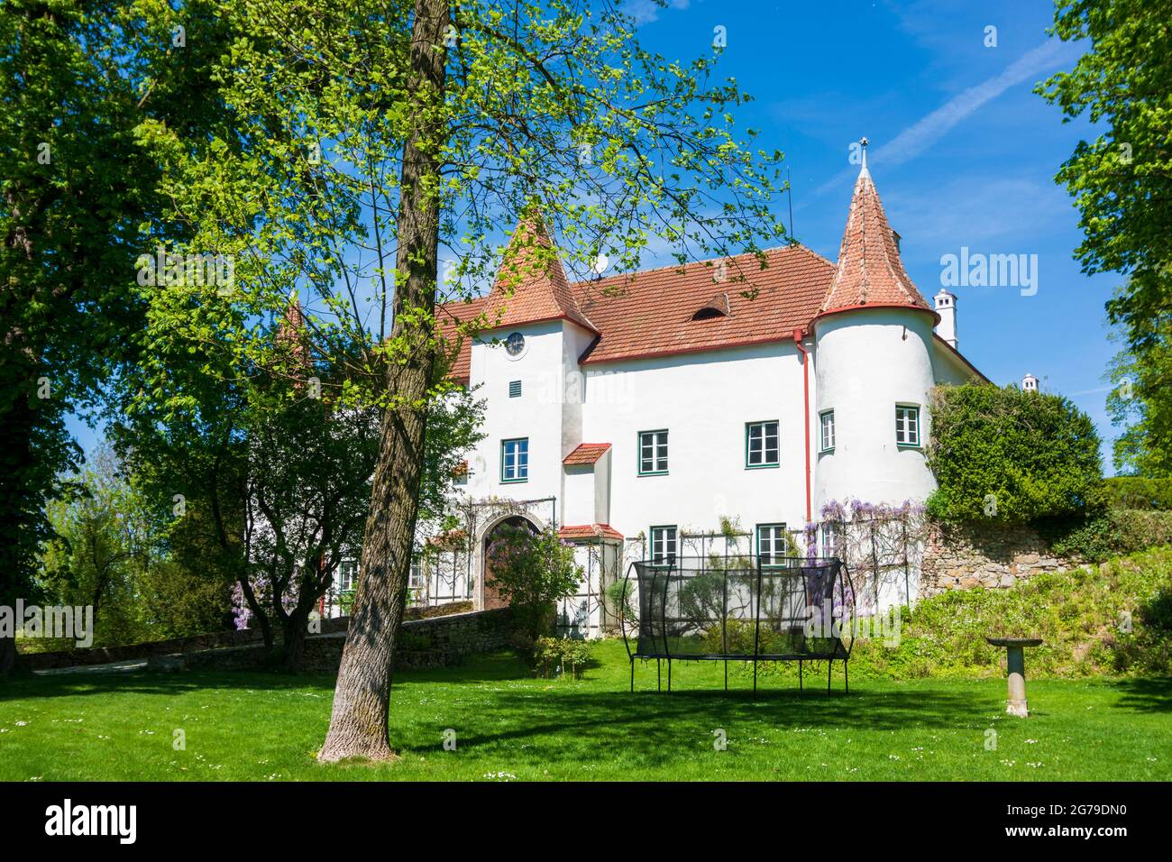 Ferschnitz, Schloss Senftenegg Castle in Mostviertel region, Niederösterreich / Lower Austria, Austria Stock Photo